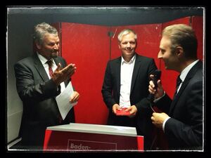 Gernot Erler im Gespräch mit Lars Barteit und Macit Karaahmetoglu